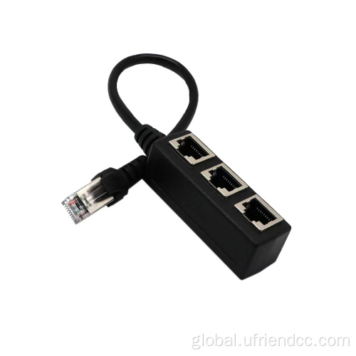 RJ45 adapter dual female port CAT5 Ethernet Cable